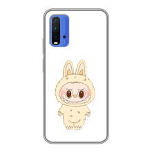 Чехол с принтом Лабубу для Xiaomi Redmi 9T – Бежевый Лабубу
