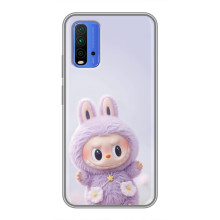 Чехол с принтом Лабубу для Xiaomi Redmi 9T – Фиолетовый Лабубу