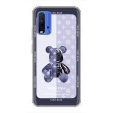 Круті Чохли Луі Віттон для Xiaomi Redmi 9T (AlphaPrint) (Медведик LV)