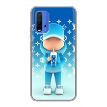 Круті Чохли Луі Віттон для Xiaomi Redmi 9T (AlphaPrint) (Хлопець LV)