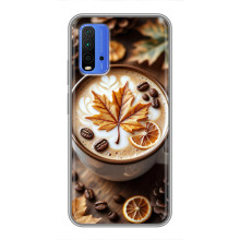 Чохол з унікальним дизайном 'Осінь з кавою' для Xiaomi Redmi 9T – Пряна кава