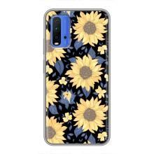 Чохли з тематикою "КВІТИ" на Xiaomi Redmi 9T (гарні квіти)