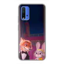 Силіконовий чохол з принтом Зоотрополіс для Xiaomi Redmi 9T – Головні герої
