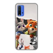 Силіконовий чохол з принтом Зоотрополіс для Xiaomi Redmi 9T