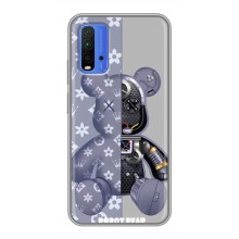 Силіконовий чохол для Xiaomi Redmi 9T – Ведмідь Louis Vuitton