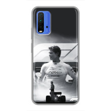 Чехол с прнтом Формула 1 на Xiaomi Redmi 9T – Фон Формула-1