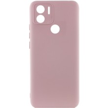 Чехол Silicone Cover Lakshmi Full Camera (A) для Xiaomi Redmi A1+ / Poco C50 / A2+ (Розовый)