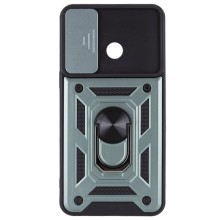 Ударопрочный чехол Camshield Serge Ring для Xiaomi Redmi A1+ / Poco C50 / A2+ – Зеленый