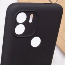 Чохол Silicone Cover Full Camera (AA) для Xiaomi Redmi A1+ / A2+ – Чорний