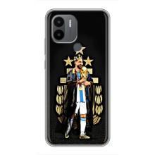 Чехлы для Xiaomi Redmi A1 Plus (Leo чемпион) (AlphaPrint) (Месси Король)