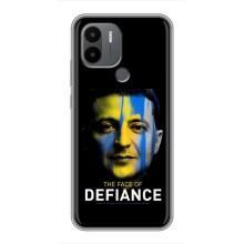 Чехол для Xiaomi Redmi A1 Plus (AlphaPrint - с принтом Зеленского) – В. Зеленский