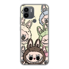 Чехол с Лабубу на Xiaomi Redmi A1 Plus – Коллаж Лабубу