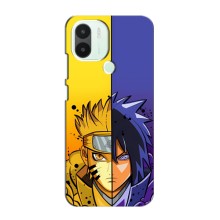 Купить Чехлы на телефон с принтом Anime для Редми А1 Плюс (Naruto Vs Sasuke)
