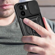 Ударостійкий чохол Camshield Serge Ring для Xiaomi Redmi A1 / A2 – Чорний