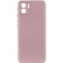 Чехол TPU GETMAN Liquid Silk Full Camera для Xiaomi Redmi A1 / A2 – Розовый