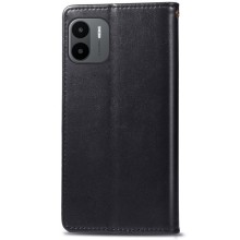 Шкіряний чохол книжка GETMAN Gallant (PU) для Xiaomi Redmi A1 / A2 – Чорний