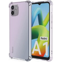 TPU чохол GETMAN Ease logo посилені кути Full Camera для Xiaomi Redmi A1 / A2 – Прозорий