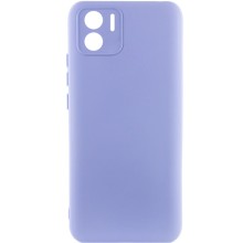 Чохол Silicone Cover Lakshmi Full Camera (A) для Xiaomi Redmi A1 / A2 (Бузковий)