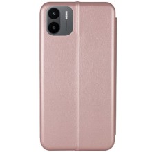 Кожаный чехол-книжка Classy для Xiaomi Redmi A1 / A2 – Rose Gold