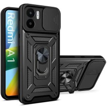 Ударостійкий чохол Camshield Serge Ring для Xiaomi Redmi A1 / A2 – Чорний