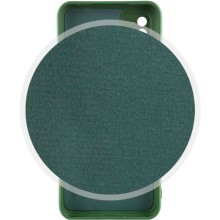 Чехол TPU GETMAN Liquid Silk Full Camera для Xiaomi Redmi A1 / A2 – Зеленый