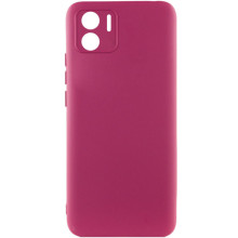 Чохол Silicone Cover Lakshmi Full Camera (AA) для Xiaomi Redmi A1 / A2 – Бордовий
