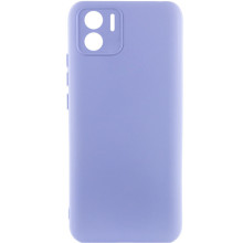 Чохол Silicone Cover Lakshmi Full Camera (AA) для Xiaomi Redmi A1 / A2 – Бузковий