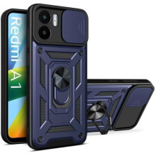 Чохол Ummi Camshield Serge Ring для Xiaomi Redmi A1 / A2 – Синій