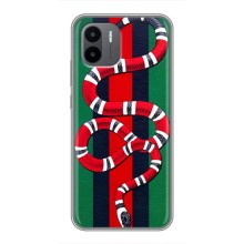 Чехлы ГУЧЧИ для Редми А1 (AlphaPrint) (Gucci змия)