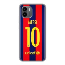 Чехлы Месси для Xiaomi Redmi A1 (AlphaPrint) (Messi Barca 10)