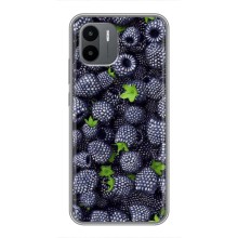 Чехлы с Фруктами для Xiaomi Redmi A1 (VPrint) (Ежевика)