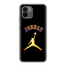 Чехлы для Xiaomi Redmi A1 - с картинкой JORDAN (AlphaPrint) (Jordan Gold)