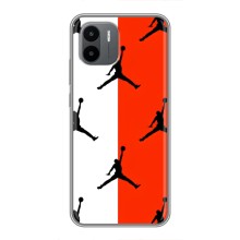 Чехлы для Xiaomi Redmi A1 - с картинкой JORDAN (AlphaPrint) (Лого Джордан)