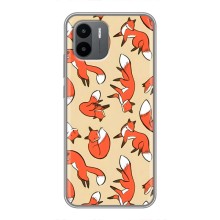 Чехлы с картинкой Лисички для Xiaomi Redmi A1 (VPrint) (Лисички)