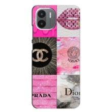 Чехол (Dior, Prada, YSL, Chanel) для Xiaomi Redmi A1 (Модница)