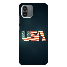 Чехол Флаг USA для Xiaomi Redmi A1 (USA)
