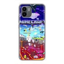 Чехол майнкрафт для Xiaomi Redmi A1 (MINECRAFT)