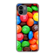 Чохол з зображенням смачної їжі для Xiaomi Redmi A1 (Різнокольорові M&M'S)