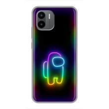 Чехол Амонг Ас для Xiaomi Redmi A1 (AlphaPrint) (Яркий скин)