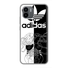 Чехол в стиле "Адидас" для Редми А1 (Adidas шнурки)