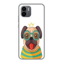 Бампер для Xiaomi Redmi A1 с картинкой "Песики" – Собака Король