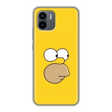 Чехол с Симпсонами для Xiaomi Redmi A1 (VPrint) (Гомер)