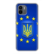 Чехол с Украинской символикой на Редми А1 (Украина это Европа)