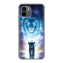 Чехол со Львом для Xiaomi Redmi A1 (VPrint) (Маленький лев)