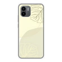 Чохол квітковий дизайн для Xiaomi Redmi A1 – Зелений фон