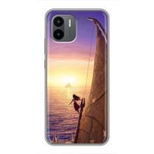 Чехол с мультфильмом Моана Xiaomi Redmi A1 (Моана в море)