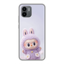 Чохол з принтом Лабубу для Xiaomi Redmi A1 – Фіолетовий Лабубу