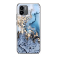 Мраморный чехол на Xiaomi Redmi A1 (VPrint) (Нежный мрамор)