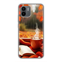 Чохол з унікальним дизайном 'Осінь з кавою' для Xiaomi Redmi A1 – Кава і дощ