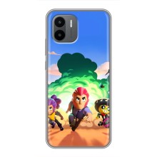 Силиконовый Чехол на Xiaomi Redmi A1 с картинкой Brawl Stars (Бравел Старс)